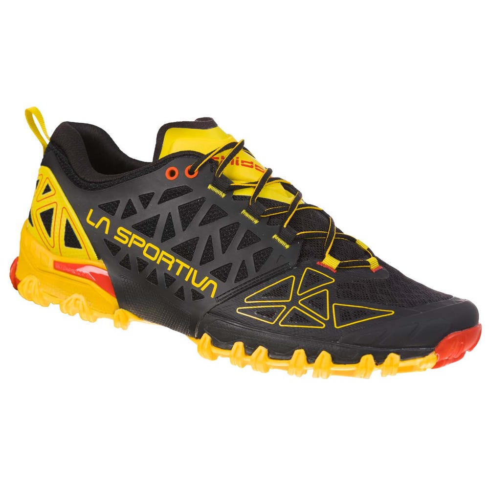 La Sportiva Laufschuhe Herren - La Sportiva Bushido II Schwarz/Gelb - DE-41378